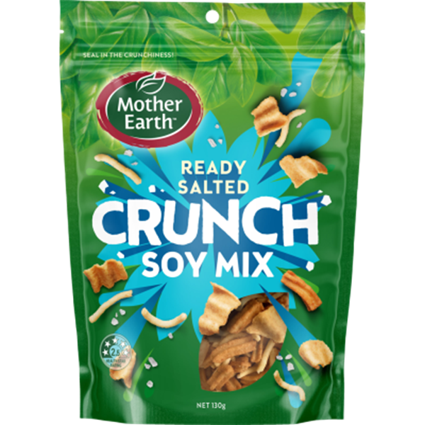 Mother Earth Soy Mix, Lightly Salted 130g