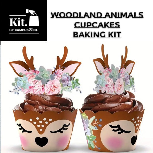 Woodlands Cupcakes Baking Kit