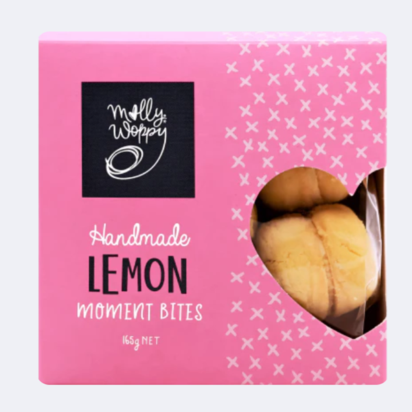 Molly Woppy Bites Lemon Moments 165g