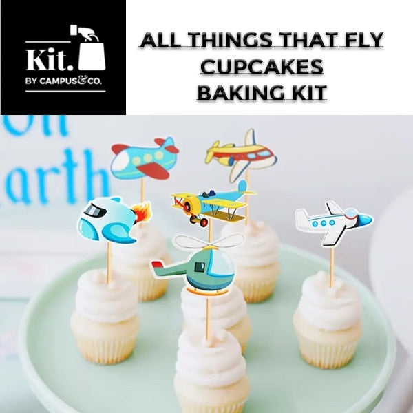 All Things That Fly Cupcakes Baking Kit