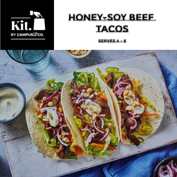 Honey Soy Beef Tacos Meal Kit 4 - 6 Person