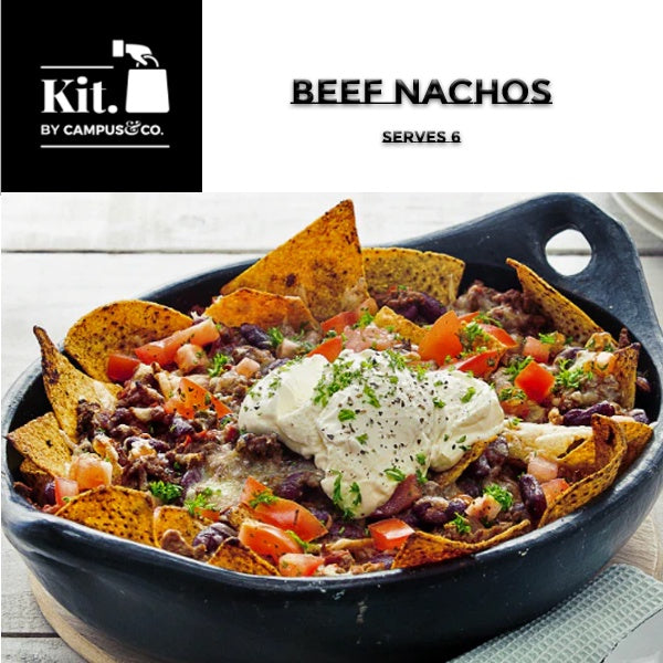 Mexican Loaded Beef Nachos Meal kit 4-6 Person