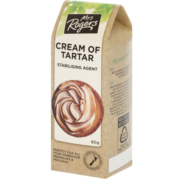 Mrs Rogers Cream Of Tartar 80g