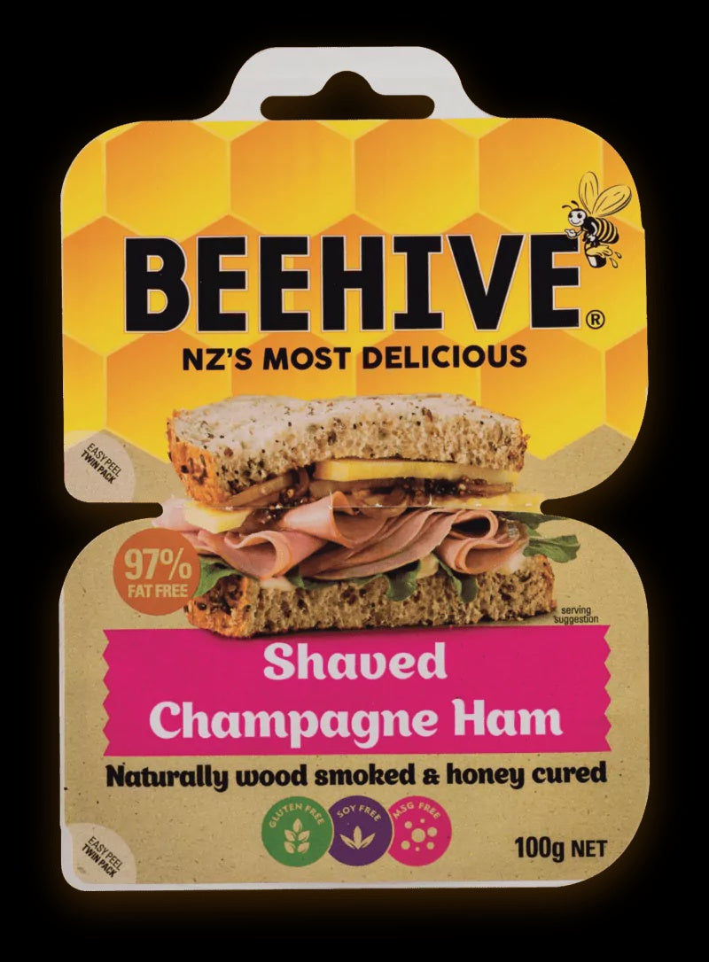 Beehive Shaved Champagne Ham 200g