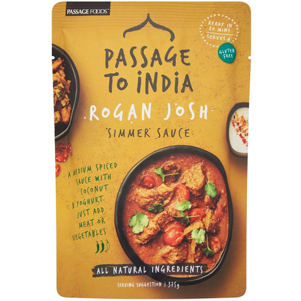 Passage To India Rogan Josh Simmer Sauce 375g