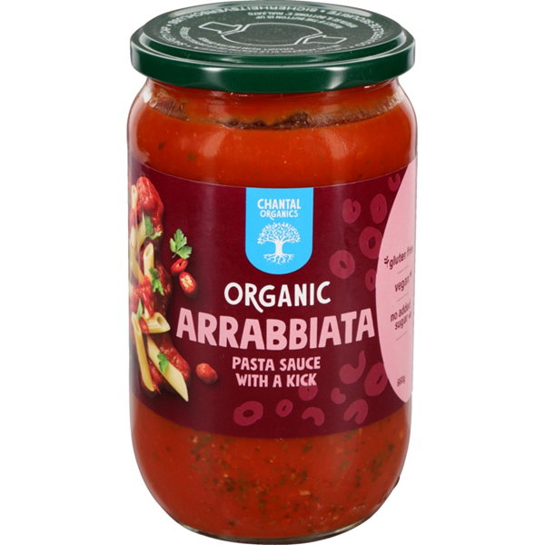 Chantal Organics Arrabbiatta Pasta Sauce 660g