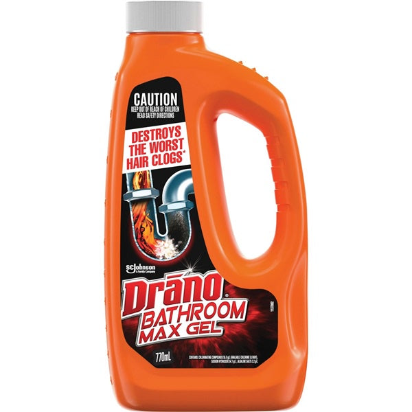 Drano Bathroom Max Gel Drain Cleaner 770ml