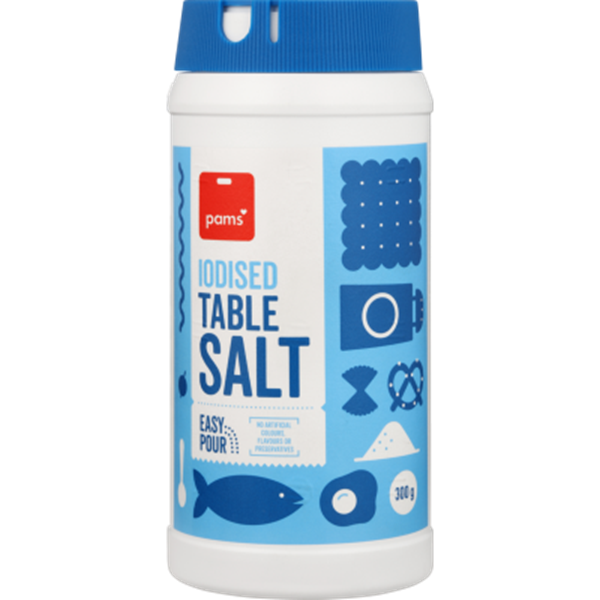 Pams Iodised Table Salt 300g