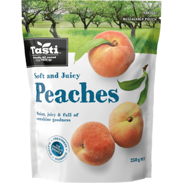 Tasti Ready to Eat Peaches 250g