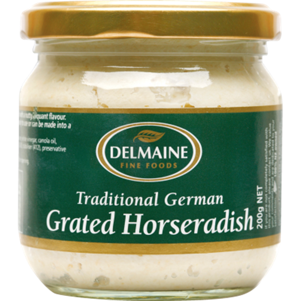 Delmaine Traditional German Grated Horseradish 200g