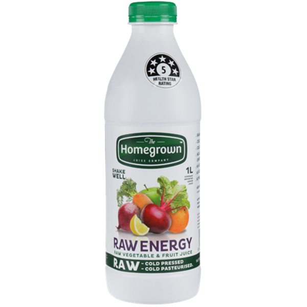 Homegrown Raw Energy 1L