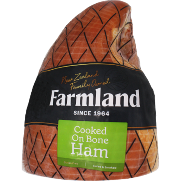 Farmland Ham Cooked on the Bone Third Cob per kg