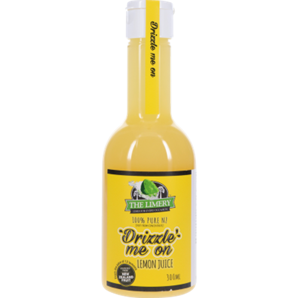 The Limery Drizzle Me On 100% Pure NZ Lemon Juice 300ml