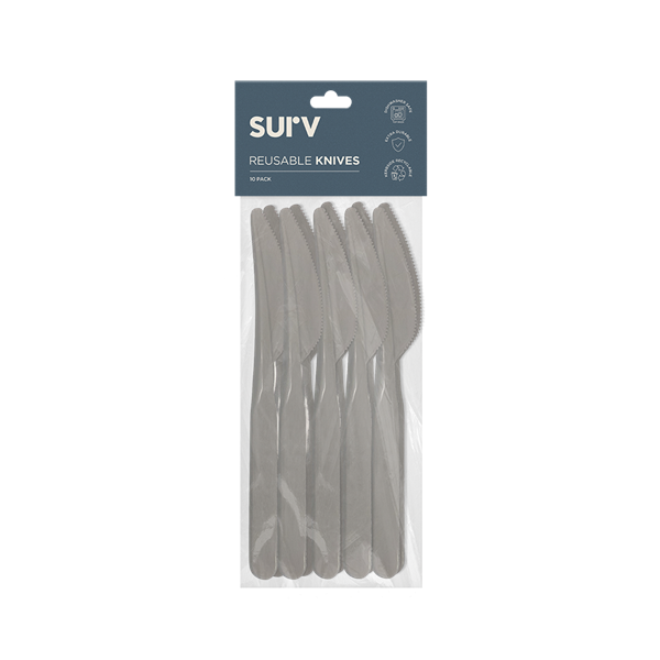 Surv Reusable PP5 Knives 10pk