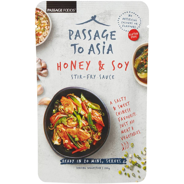 Passage To Asia Honey Soy Chicken Stir Fry Sauce 200g