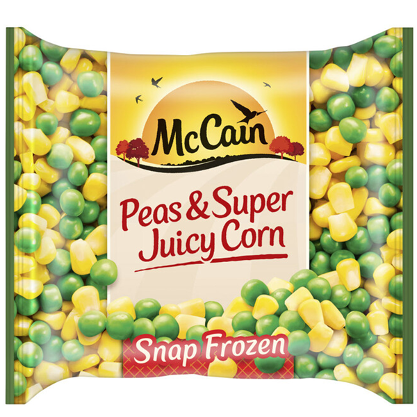 Mccain Frozen Peas & Corn 500G Bag