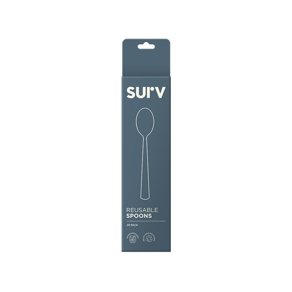 Surv Reusable Spoons 20pk