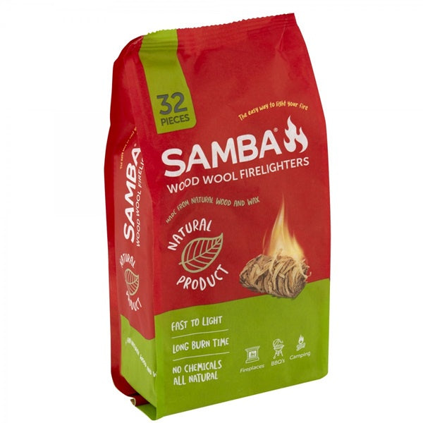 Samba Wooden Wool 32pk