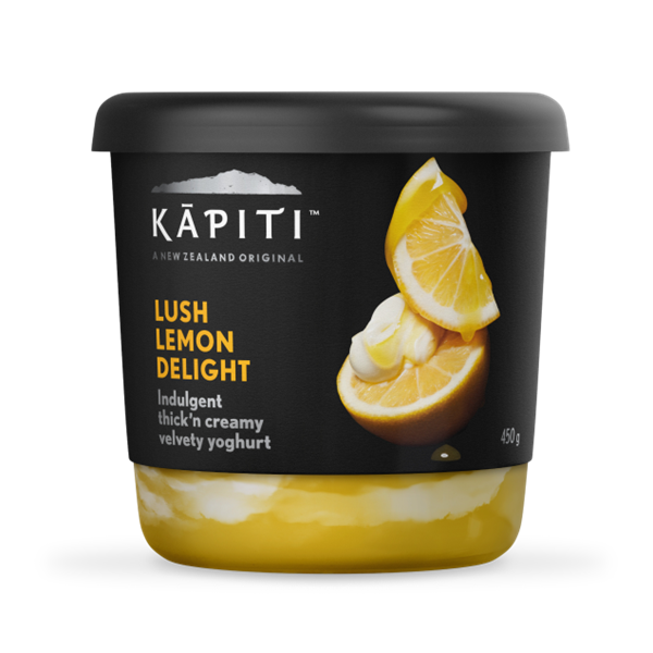 Kapiti Lush Lemon Delight Yoghurt 450g