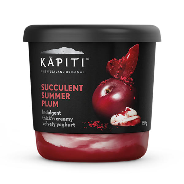 Kapiti Succulent Summer Plum Yoghurt 450g