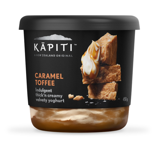 Kapiti Caramel Toffee Yoghurt 450g