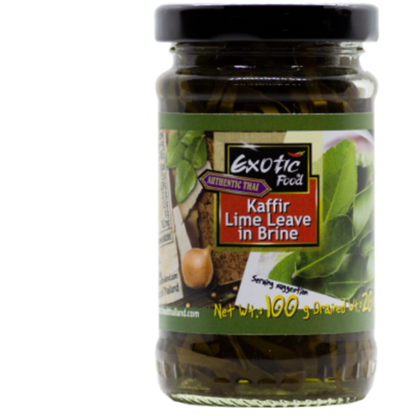 Exotic Food Kaffir Lime Leaves In Brine 100g