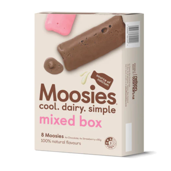 Moosies Ice Cream Bar Milk Freeze 8Pk 680G