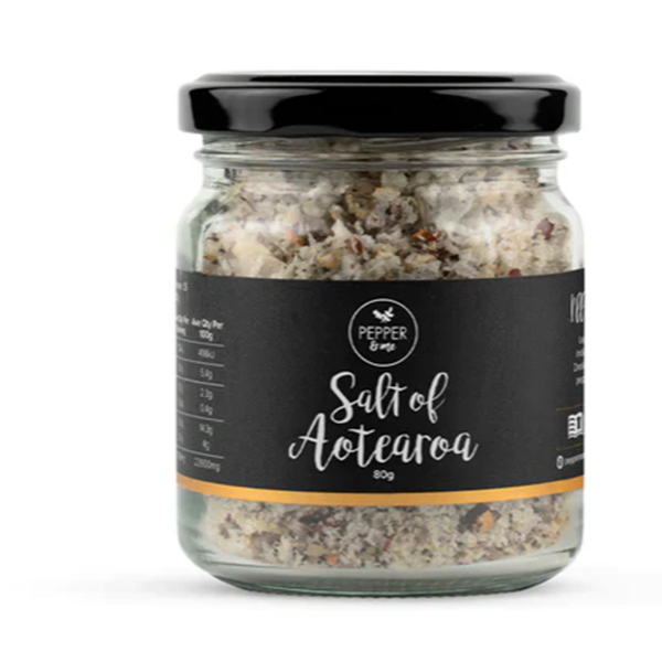 Pepper & Me Salt Of Aotearoa 80g