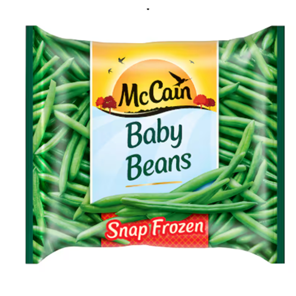 Mccain Frozen Green Baby Beans 500G Bag