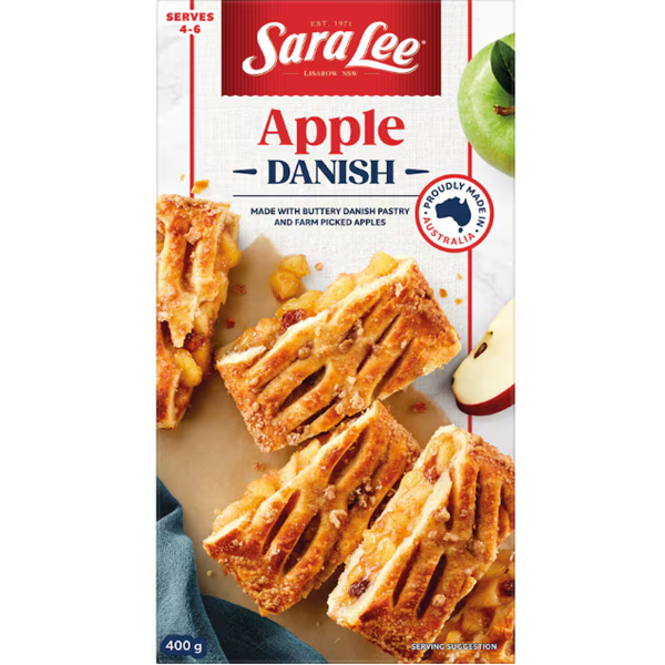 Sara Lee Danish Apple 400G