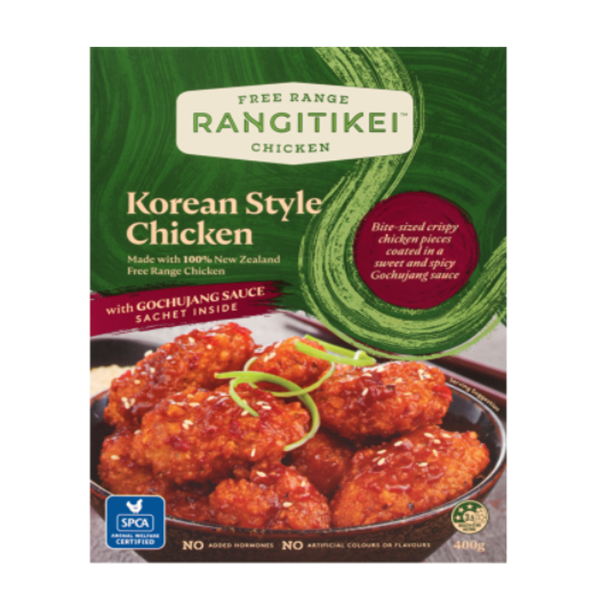 Rangitikei Frozen Korean Style Chicken Chunks 400g