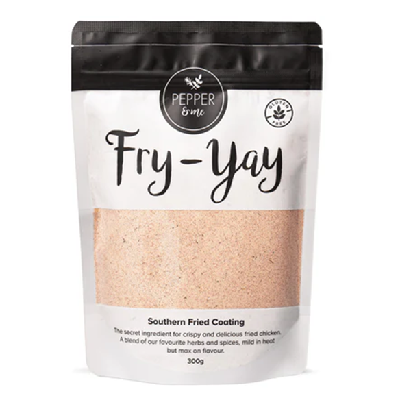 Pepper & Me Fry-Yay Southern Fried Chicken Coating Gluten Free 300g