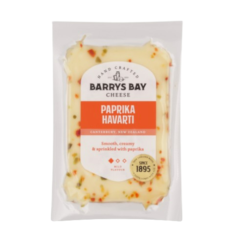 Barrys Bay Paprika Havarti Cheese 140g