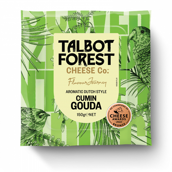 Talbot Forest Cumin Gouda Cheese 150g