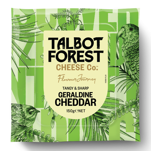 Talbot Forest Geraldine Cheedar Cheese 150g