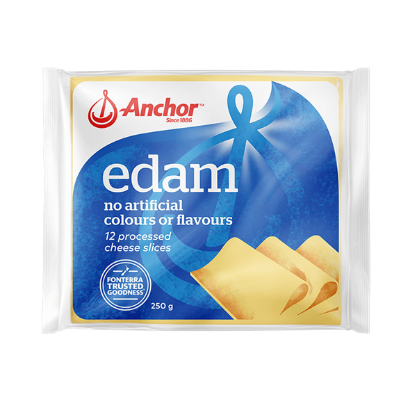 Anchor Edam Cheese Slices 250g