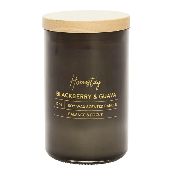 Homestay Candle - 13oz Blackberry and Guava