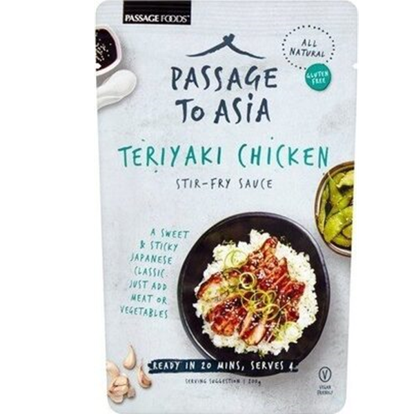 Passage To Asia Teriyaki Chicken Stir Fry Sauce 200g