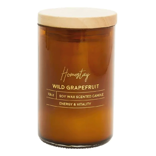 Homestay Candle - 13oz Wild Grapefruit