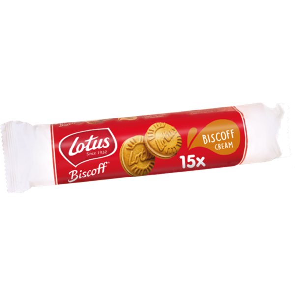 Lotus Biscoff Cream Sandwich Biscuits 150g
