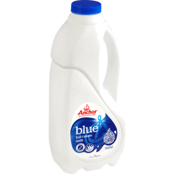 Anchor Blue Full Cream Milk 1L