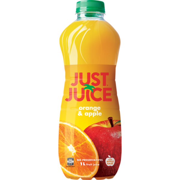 Just Juice Orange & Apple Fruit Juice 1L