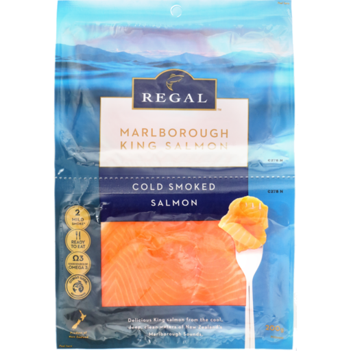 Regal Cold Smoked Sliced Salmon Twin Pack 200g