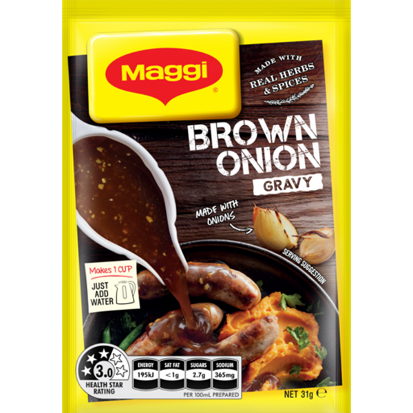 Maggi Brown Onion Gravy Mix 31g