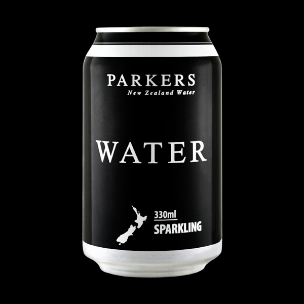 Parkers New Zealand Artisan Sparkling Water Cans  330ml  x 24pk