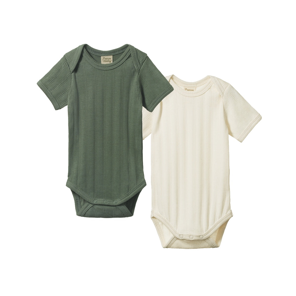 Nature Baby Derby S/S Bodysuit . Nettle