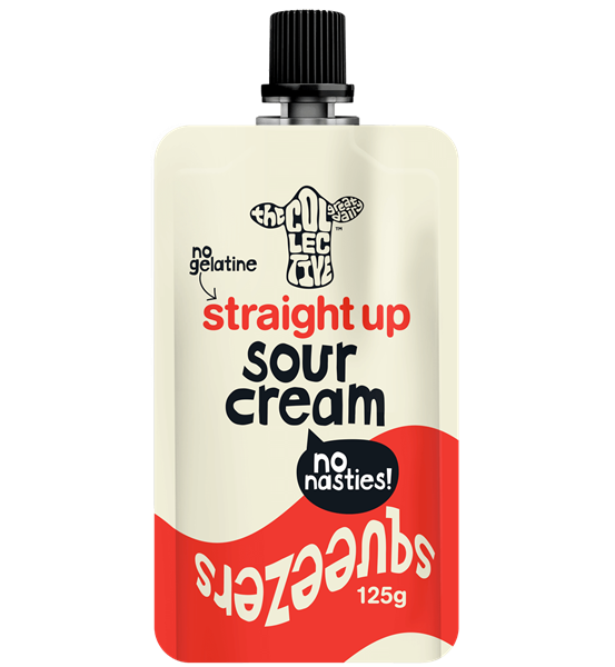 The Collective Sour Cream Squeezy 125G