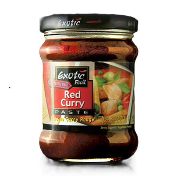 Exotic Food Red Curry Paste 220g