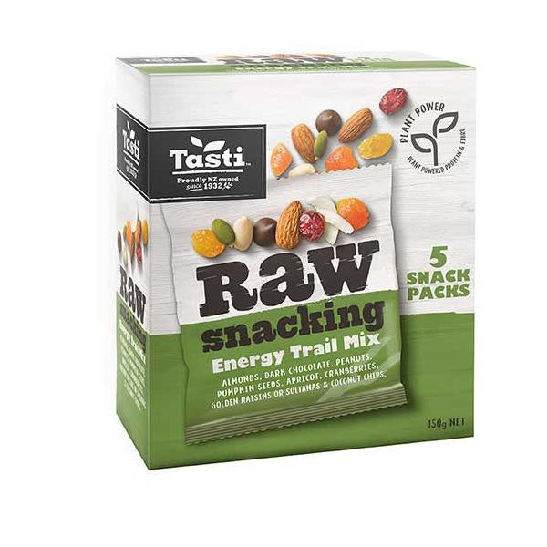 Tasti Raw Snacking Energy Trail Mix 5pk 150g