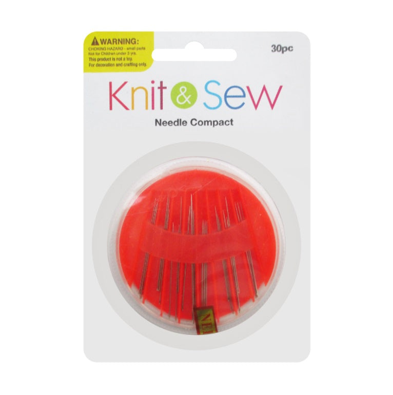 Knit & Sew Needles Compact 30pc
